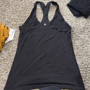 Black Lululemon Women's Racerback Tank Top